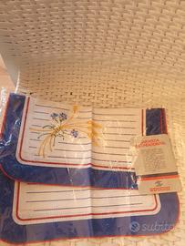 Zucchi Set da 4 tovagliette Nuovo 