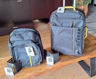 Set trolley e zaino Goodyear