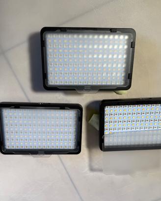 KIT 3 PANNELLI LED RGB NEEWER RGB176
