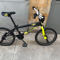 Bici (BMX) colore giallo-nero come nuova