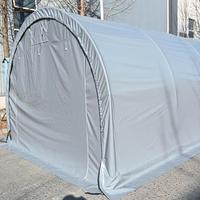 NUOVA PRODUZIONE BOX AUTO 5 x 3,5 TELO GRIGIO PVC