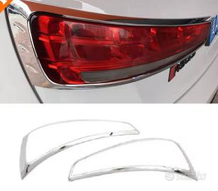 cornici cromate fanali Audi Q3 2013/2018
