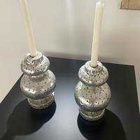 CAPPELLINI MONDO coppia candelieri centrotavola