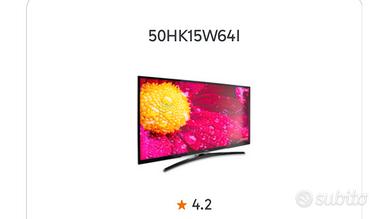 Tv Led 4K Hitachi 50 pollici