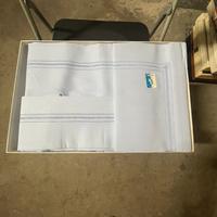 lenzuola e accappatoio vari NUOVI LEGGERE DESCRIZ.