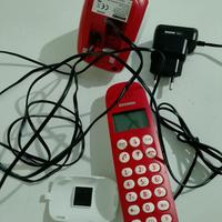 Brondi  Adara -  Fisso Cordless - Rosso/Bianco