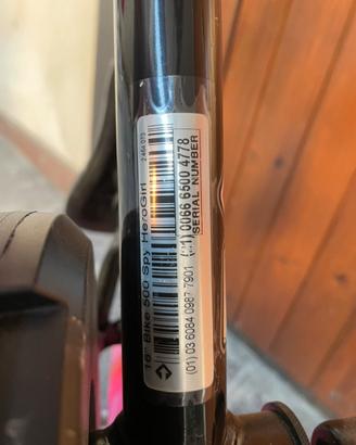 Bicicletta bambina 16’’
