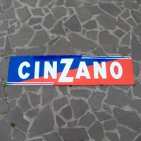 Insegna Tabella Smaltata Cinzano 196x46cm