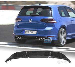 DIFFUSORE VOLKSWAGEN VW GOLF 7 12-17 LOOK R LINE 0