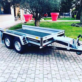 Rimorchio trasporto macchine operatrici