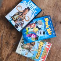 dvd Madagascar Shark tale l'era glaciale originali