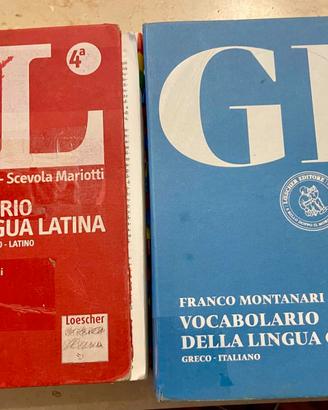 DIZIONARI GRECO E LATINO - IL - GI - LICEO