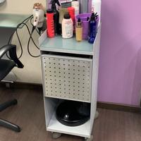 carrello per parrucchiere/a