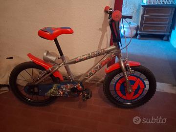 bici avengers con rotelle