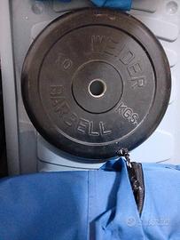 pesi da 20kg più staffa