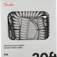 2x Fender PRO COIL CABLE CAVO CHITARRA SPIRALE