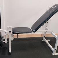 Panca palestra decathlon multifunzione reclinabile