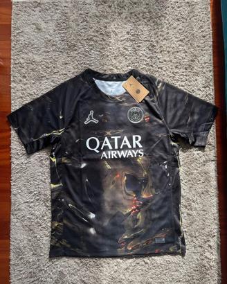 Maglia Jordan PSG Nera Oro Nuova
