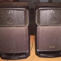 Casse audio HI-FI speaker AIWA x amplificatore