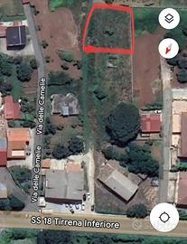 Terreno edificabile accanto a s.s. 18