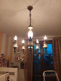 lampadario vintage 