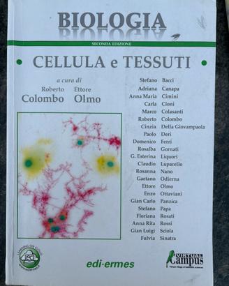 Libro Biologia- Cellula e tessuti seconda edizione