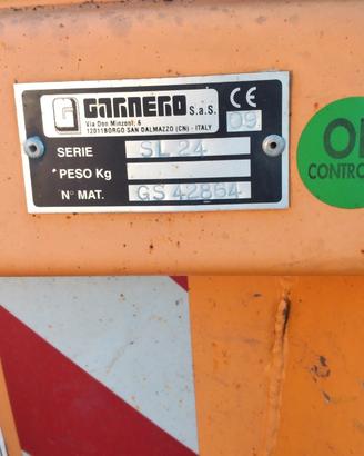 Lama da neve garnero SL 24 MT 2.70