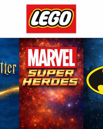 Set Lego HPotter, Marvel, Batman - NUOVI SIGILLATI