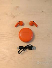 Cuffie bluetooth arancioni