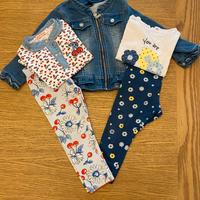 Set primaverile bambina 18/24 mesi