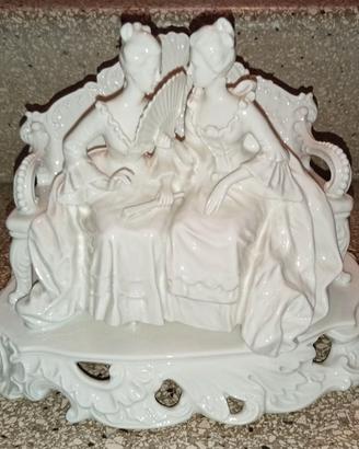 Dame d'epoca - porcellana Capodimonte