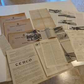 Lotto materiale aeronautica Regia A.M. CIRAM