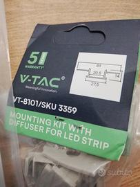 Profilo Alluminio LED per cartongesso