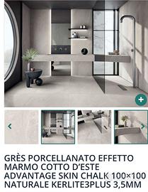 KERLITE CHALK PLUS COTTO D'ESTE STOCK