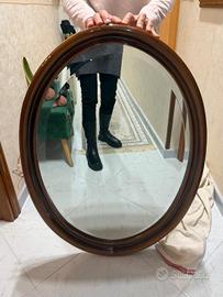 Specchio ovale 