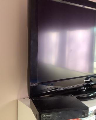 Televisore Toshiba con decoder
