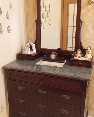 Antiquariato - trittico per camera da letto