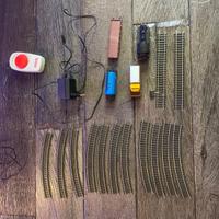 Piko Treni merco con locomotiva a vapore