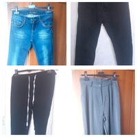 4 pantaloni donna varie marche