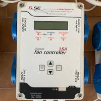 GSE Fan Controller 16A (x4 Fan) Centralina Umidità