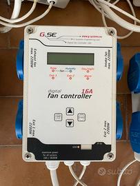 GSE Fan Controller 16A (x4 Fan) Centralina Umidità