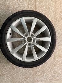 Cerchio in lega volkswagen golf VII 17”