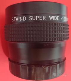 Obiettivo semi fish-eye innesto a vite