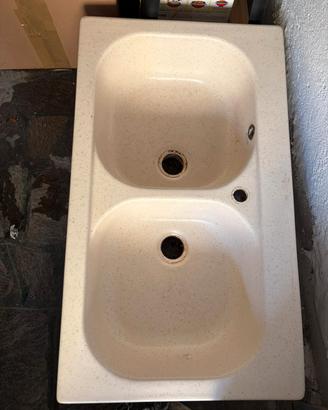 lavello da cucina beige  