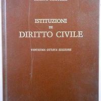 LIBRO ISTITUZIONI DI DIRITTO CIVILE