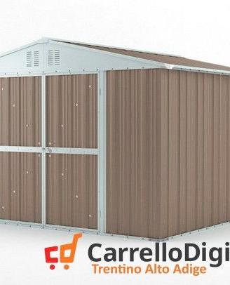 Box struttura lamiera Acciaio 327x307 tortora