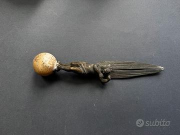 Tagliacarte Vintage "Diplomatico" – Ottone e Pietr