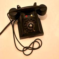 telefono vintage a disco