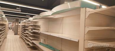 SCAFFALATURA CON TETTO LUCE BOMBATO VERDE 52817