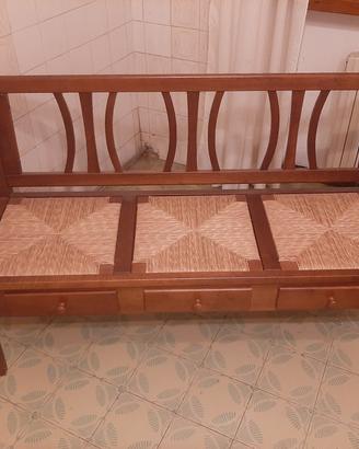 Cassa panca in legno 